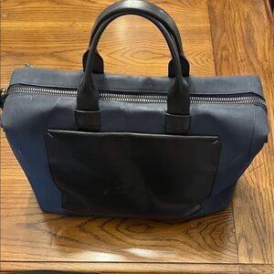 Troubadour Coated Canvas‎ and Leather Bag